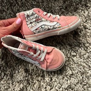 Vans toddler shoes size 8